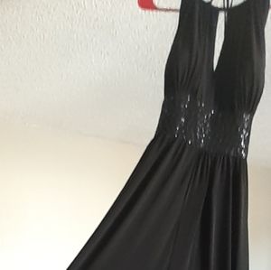 Black Halter Dress